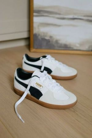 Pum_a Palermo White Black Womens Fix