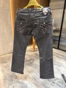 ROCK REVIVAL DARK GREY PREMIUM QUALITY DENIM