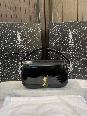 Ysl Saint Laurent Voltaire Top Handle In Patent Leather 570