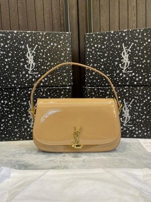 Ysl Saint Laurent Voltaire Top Handle In Patent Leather 571