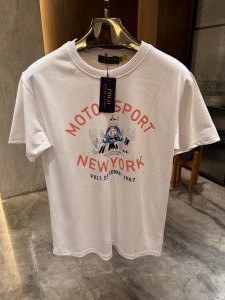 RALP_H LAUREN WHITE PRINTED  PREMIUM ROUND NECK TSHIRT STORE ARTICLE