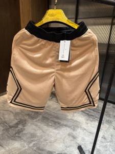 NIK_e AIR JORDAN LIGHT BROWN BLACK PREMIUM QUALITY SHORTS