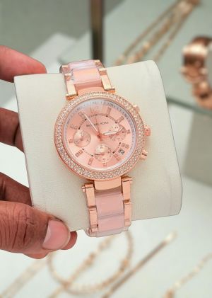 Michael_Kors Women Chrono RG Pink AT360