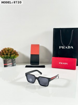 prada 8720 Shine Black Sunglasses