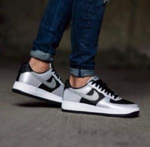 Nik_e Airforce 1 Low Silver Snake