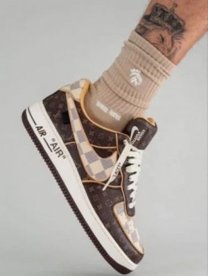 LOUI_S VUITTON X NIK_E AIRFORCE 1 VIRGIL ABLOH FIX 