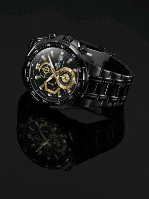 EDIFICE CASIO BLACK DIAL