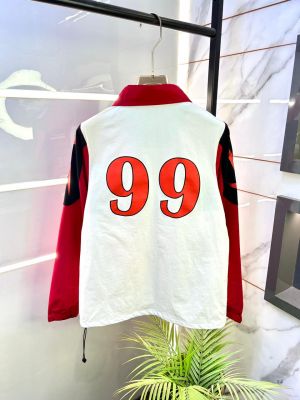 Nik e Imported Red Back Printed Super Premium Jacket F3381-RE