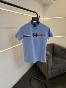 Tommyhilfiger sky blue imported round neck tshirt