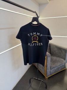 Tommyhilfiger navy blue imported round neck tshirt