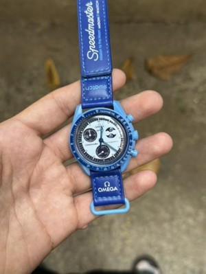 OMEGA SWATCH SUN MOON WORKING