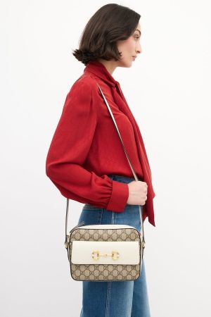 GUCC_I HORSEBIT 1955 SMALL SHOULDER BAG With double box 352