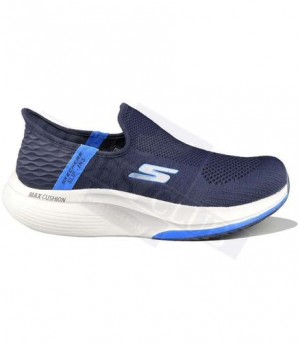 SKECHERS-SLIP-INS-MAX-CUSHION-navy