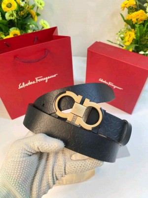 SALVATORE_FERRAGAMO PREMIUM BELT WID OG BOX ETC
