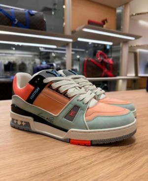 Louis Vuitton Trainer Multi Colour With Org BoX And Kit