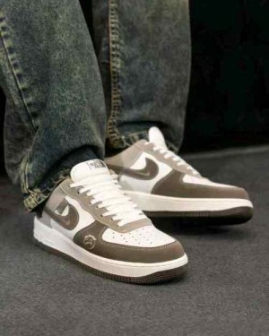 Nikee Airforce 1 Thee North Face Mocha 1071