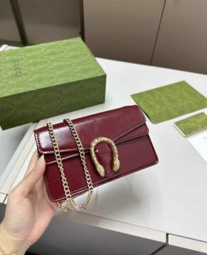 GUCC_I DIONYSUS SHOULDER BAG WITH OG MAGNET BOX & DUST COVER HEAVY PREMIUIM QUALITY - 9068