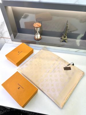 Loui_s Vuitton Stoles Scarfs Cream Fa 430
