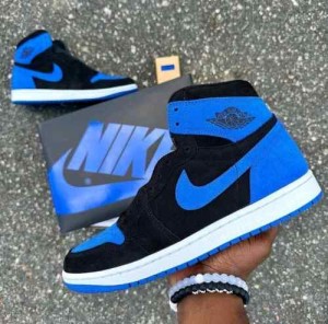 Nikee Air Jordan 1 High Royal Reimagined Semi UA Quality