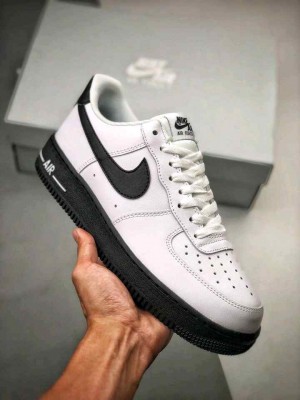 Nikee AirForce 1 Low WHITE BLACK MIDSOLE