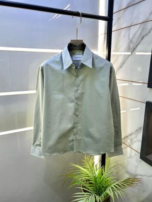 Calvin_Klein Black Premium Oxford Lycra Shirts F2916-BL