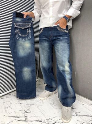 Rock Revival 100% IMPORTED FABRIC LATEST STORE ARTICLE VERY PREMIUM BAGGY JEANS 439