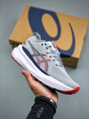 Asicss Gel Kayano 31 Piedmont Grey Fiery Red
