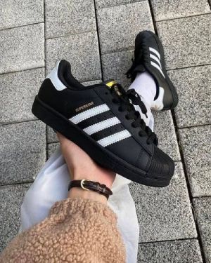 Adida_s Superstar Black White Leather Fix