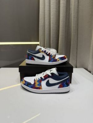 Nik_e Air Jordan 1 Low Nothing But The Net Fix