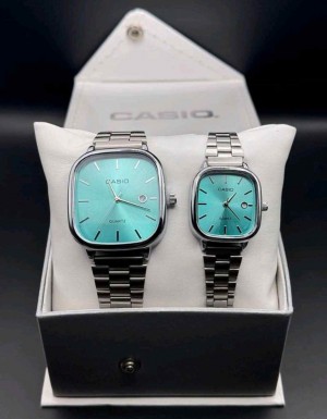 Casio couple silver Tiffany