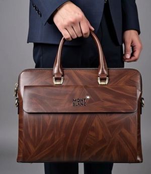 Mont blanc laptop bag with dust bag(f1977-5-khaki)