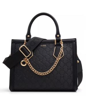  ALD.O MONDIANE BLACK PREMIUM HANDBAG WITH DUST BAG