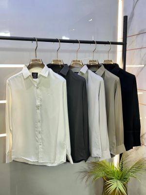 Arman_i Exchange Grey Premium Shirt With Brand Box Packing And Carry Bag F3285-GY