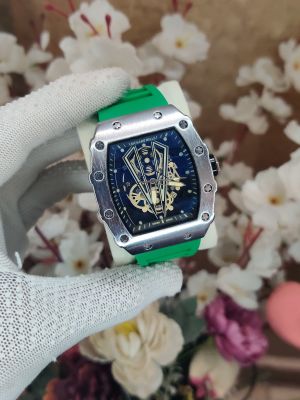 Richard Mille RM 35-01 SILVER Green Fiber Belt AT391