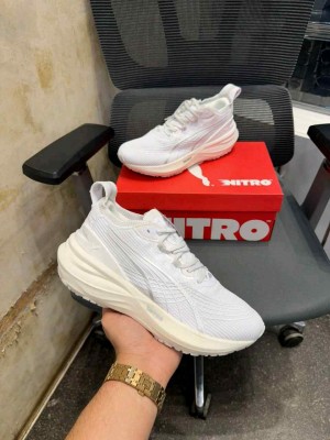 Pumaa ForeverRun NITRO white running shoes