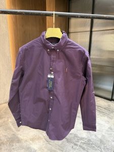 RALP_h LAUREN PURPLE PREMIUM QUALITY OXFORT SHIRT