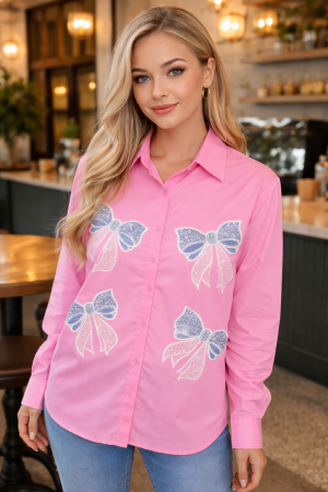 DIO LOGO SHIRT PINK S123-PK