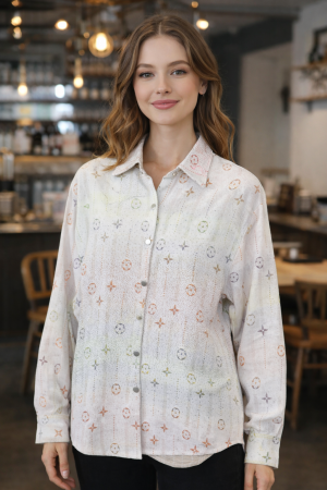 LV LOGO SHIRT S136-3