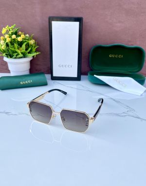 GUCC_I 3343 GOLD BROWN SHADED GLASSES 