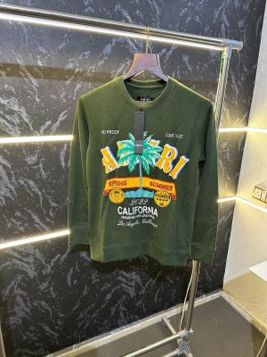 SALE AMIR.I Premium Store Article Sweatshirt Green No Return No Exchange On This Product