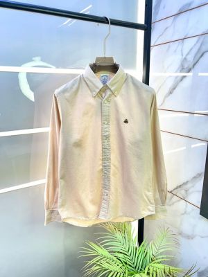 Brooks Brothers Cream Oxford Lycra Premium Shirts F3301-CR