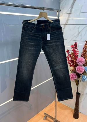 Prad a Green Shade Boot Cut Premium Imported Stretchable Lycra Fabric Denim with Patch Logo 3761