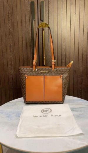 Michael_Kors Mila Small Empire Signature Logo Shoulder Bag With carry bag and box 488