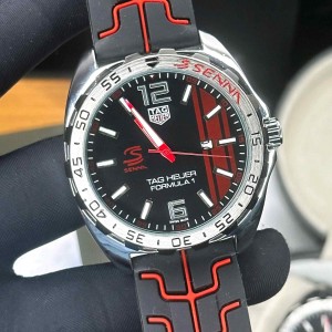 TAG HEUER_ FORMULA 1 SENNA SPECIAL EDITION SILVER