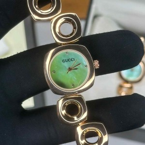 GUCCI_ ROSE GREEN SHADED WATCH FOR HER WOMENS GIRLS