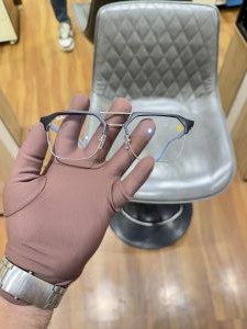 Rayban 04 silver blue plano