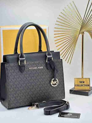 Michael_Kors Satchel Shoulder Bag With Dust Bag Includes Logo (Black)