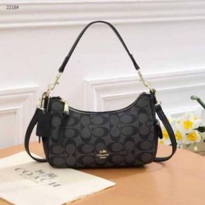 Coac_h Pennie Shoulder Bag Premium Quality With Box And Dust Bag (C7222-Black)