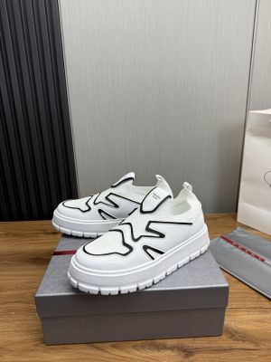 PRAD_A SLIPON IMPORTED WHITE PREMIUM SNEAKER 