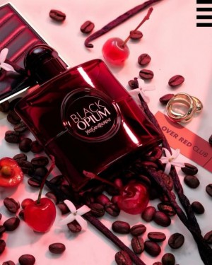 Yves Saint Laurent (YSl) Black Opium Over Red Eau De Perfum 90ML (555)